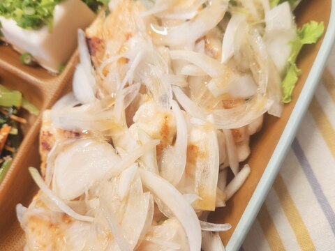 【おかず】ササミの大葉挟み焼き